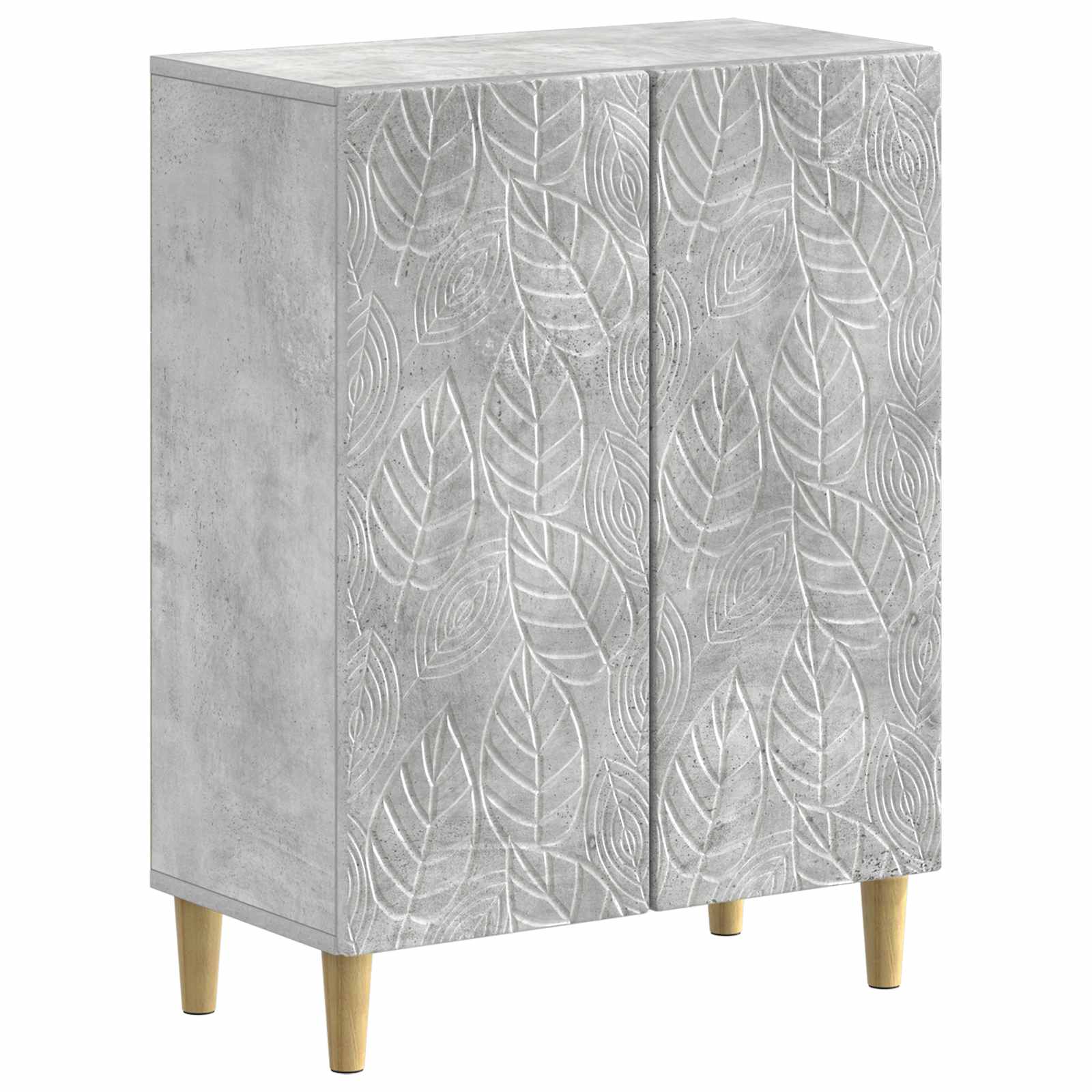 vidaXL Bathroom Storage Cainet DELFT Concrete Grey 59.5 x 31 x 80 cm 2