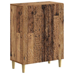 vidaXL Bathroom Storage Cainet DELFT Old Wood 59.5 x 31 x 80 cm 2