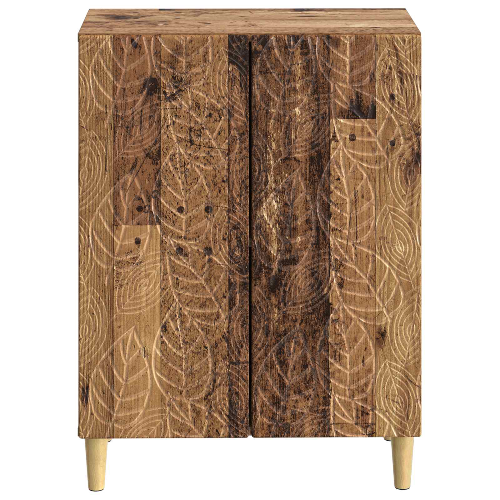 vidaXL Bathroom Storage Cainet DELFT Old Wood 59.5 x 31 x 80 cm 4