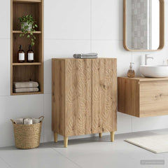 vidaXL Bathroom Storage Cainet DELFT Artisan Oak 59.5 x 31 x 80 cm 1