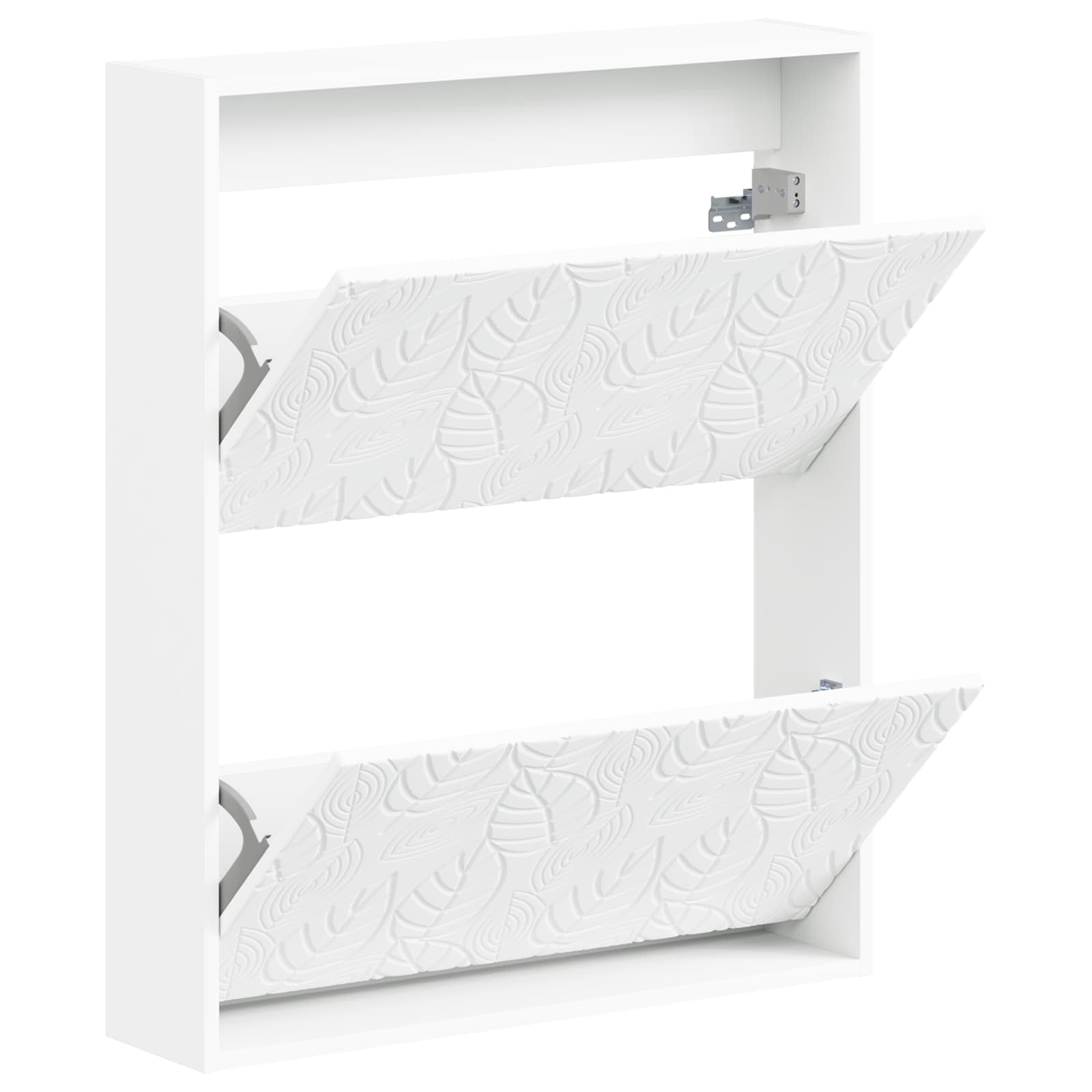 vidaXL Wall-Mounted Shoe Cabinet DELFT 71 x 17 x 86 cm Engineered Wood 3