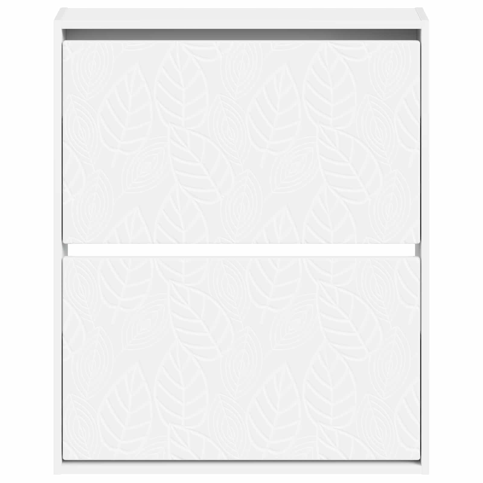vidaXL Wall-Mounted Shoe Cabinet DELFT 71 x 17 x 86 cm Engineered Wood 4