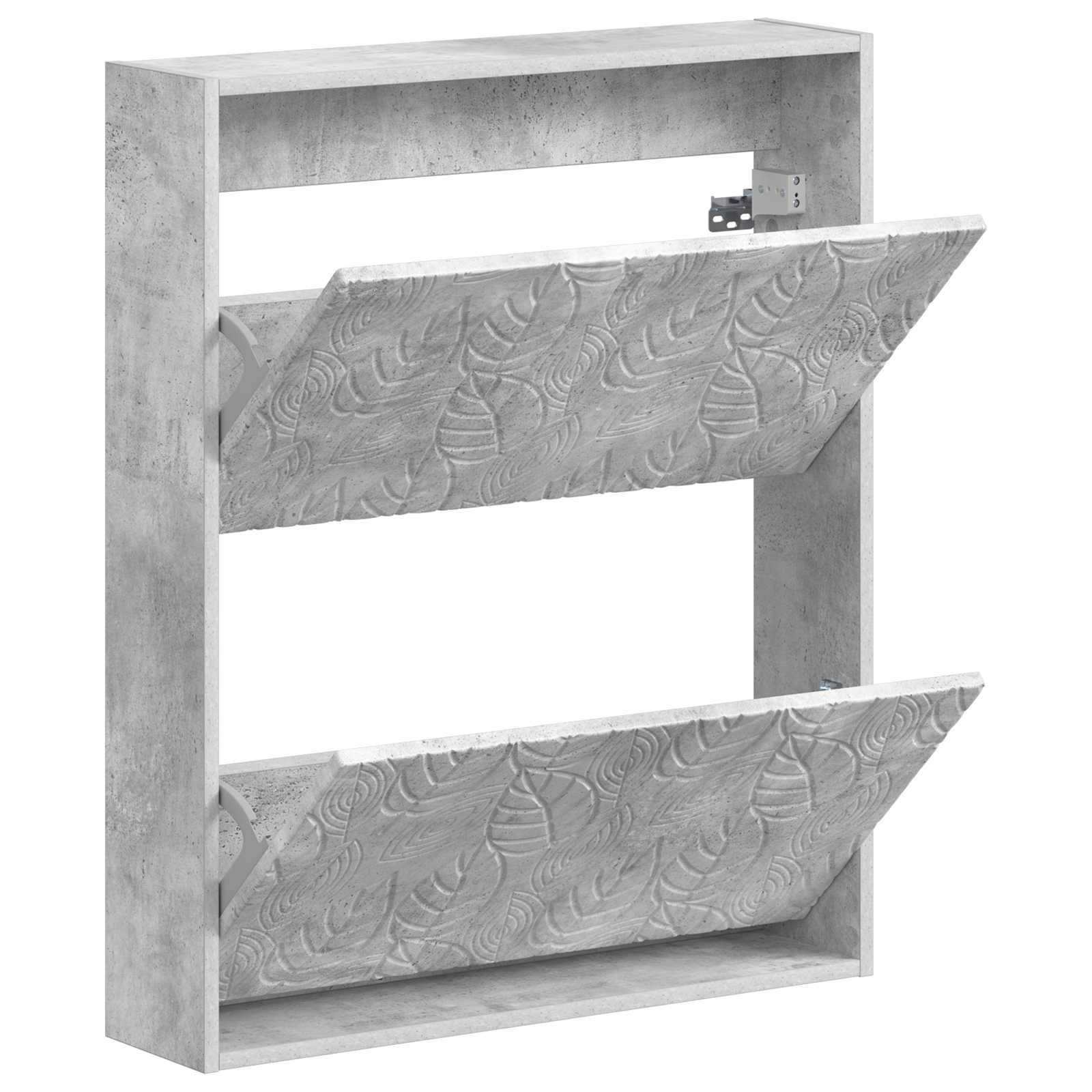 vidaXL Wall-Mounted Shoe Cabinet DELFT 71 x 17 x 86 cm Engineered Wood 3