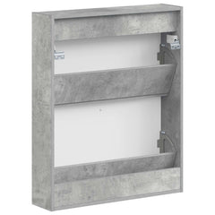 vidaXL Wall-Mounted Shoe Cabinet DELFT 71 x 17 x 86 cm Engineered Wood 6