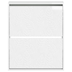 vidaXL Wall-Mounted Shoe Cabinet DELFT 71 x 17 x 86 cm Engineered Wood 4