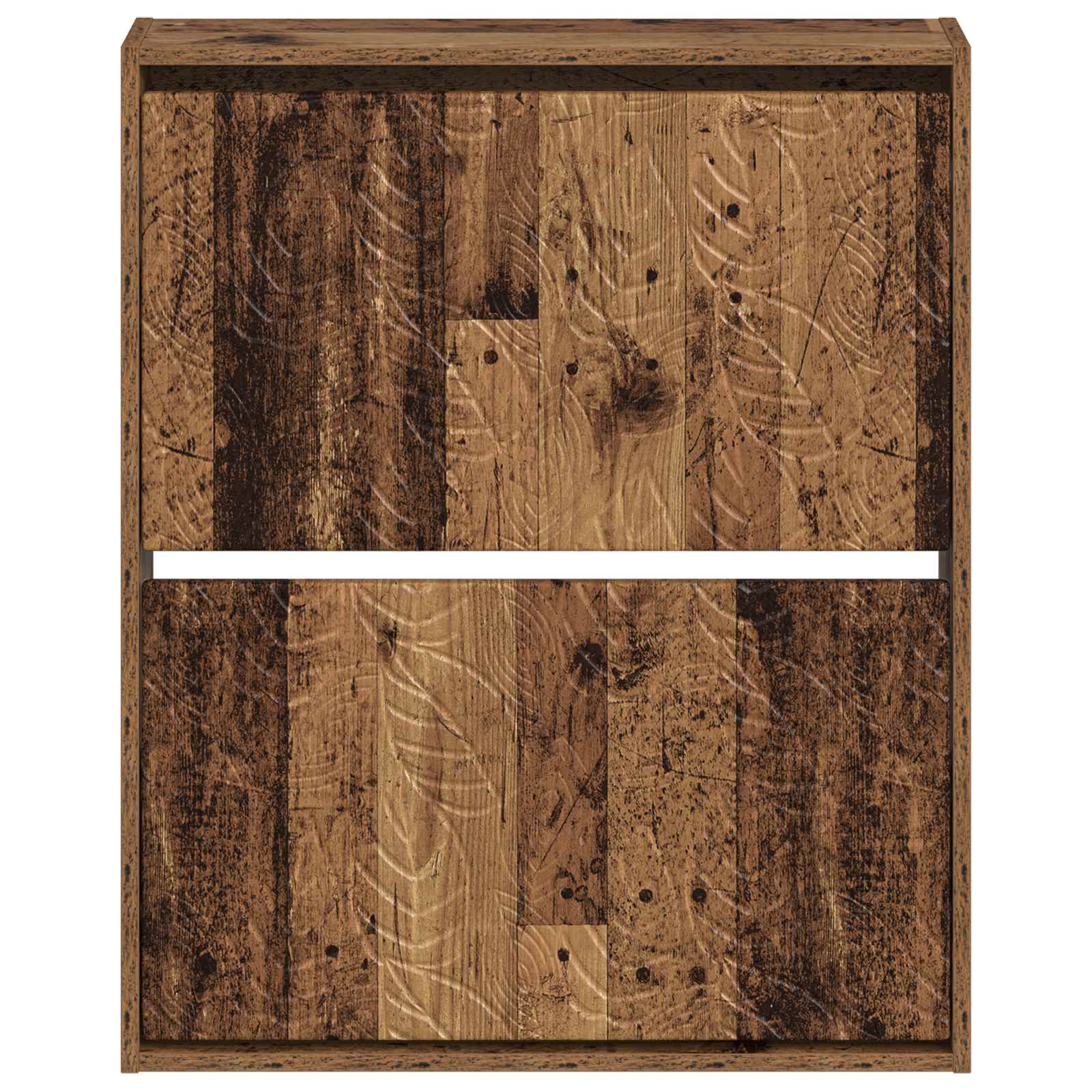 vidaXL Wall-Mounted Shoe Cabinet DELFT 71 x 17 x 86 cm Engineered Wood 4