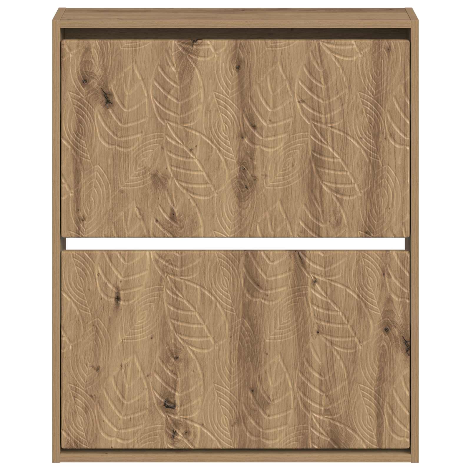 vidaXL Wall-Mounted Shoe Cabinet DELFT 71 x 17 x 86 cm Engineered Wood 4