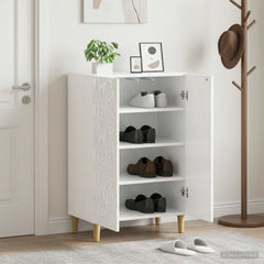vidaXL Shoe Cabinet DELFT 59.5 x 39.5 x 90 cm Engineered Wood 1