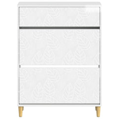 vidaXL Shoe Cabinet DELFT 78 x 24 x 103 cm Engineered Wood 4