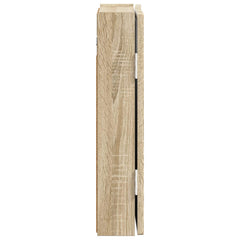 vidaXL Dartboard Cabinet DELFT Sonoma Oak 52.5 x 10.5 x 53.5 cm 5