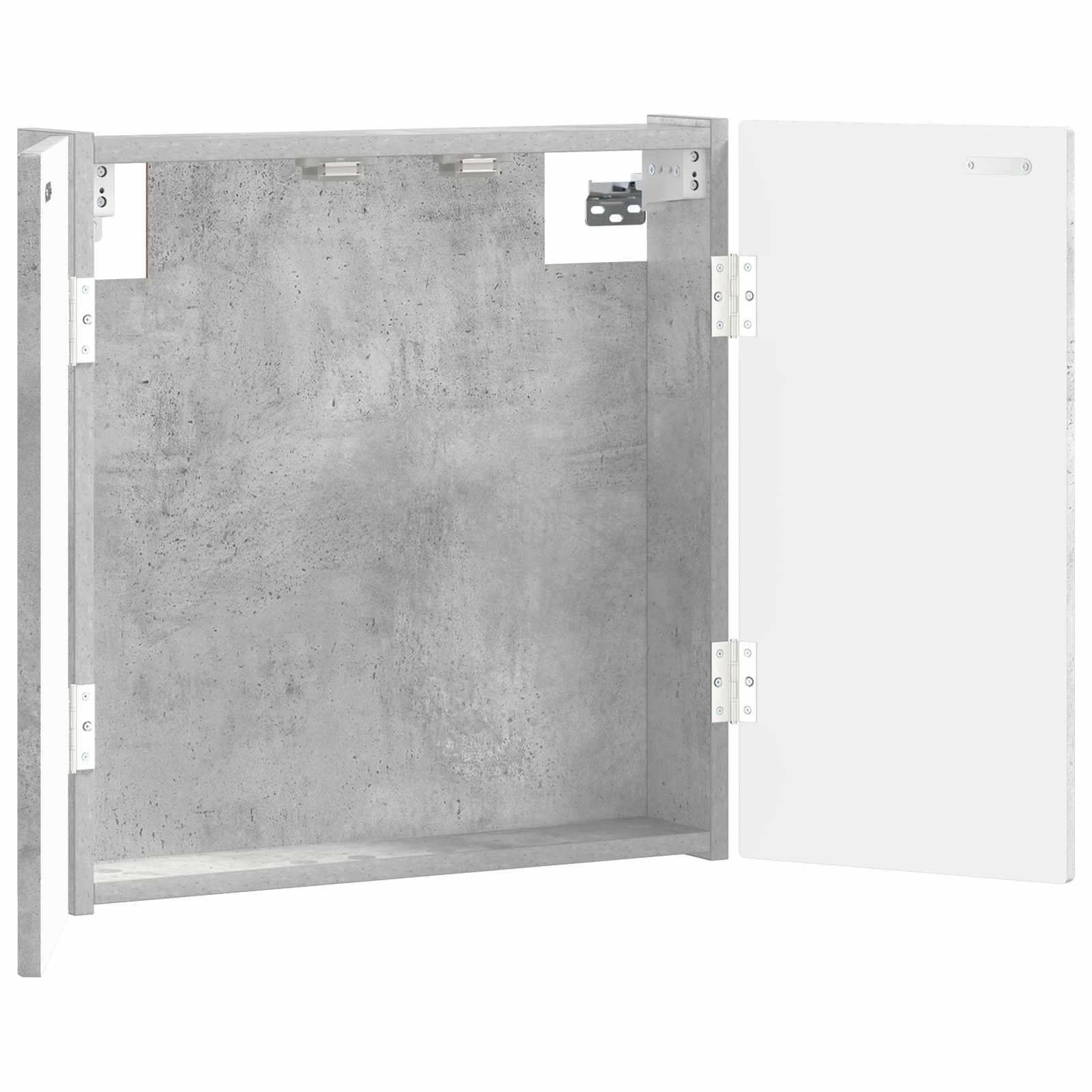 vidaXL Dartboard Cabinet DELFT Concrete Grey 52.5 x 10.5 x 53.5 cm 3