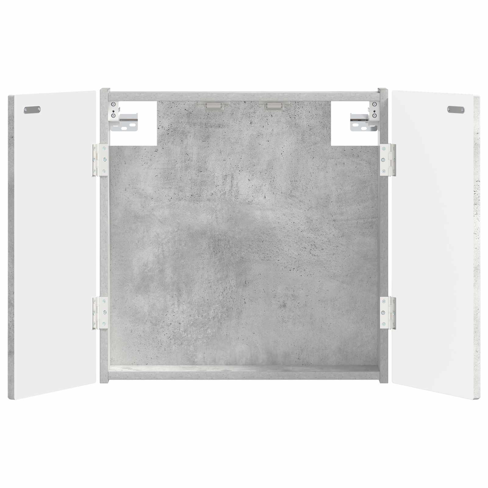 vidaXL Dartboard Cabinet DELFT Concrete Grey 52.5 x 10.5 x 53.5 cm 2