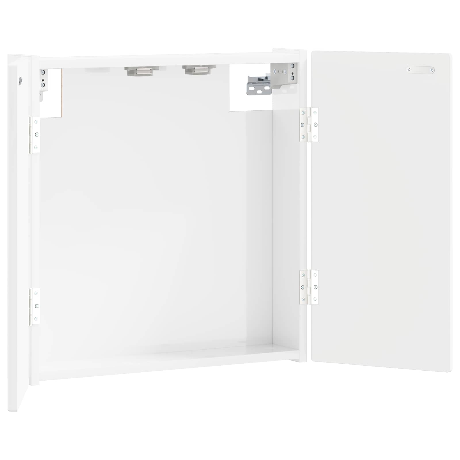 vidaXL Dartboard Cabinet DELFT High Gloss White 52.5 x 10.5 x 53.5 cm 3