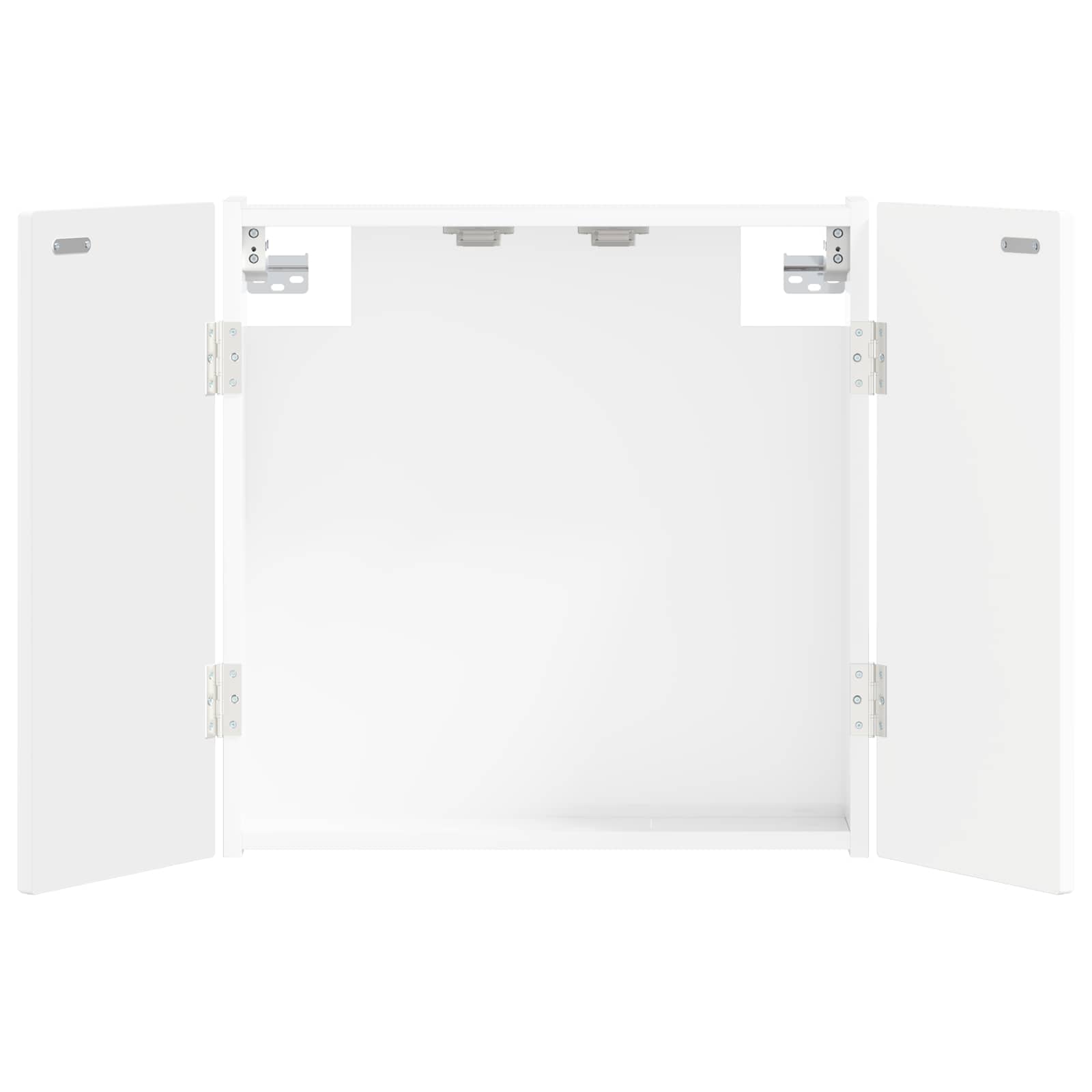 vidaXL Dartboard Cabinet DELFT High Gloss White 52.5 x 10.5 x 53.5 cm 2