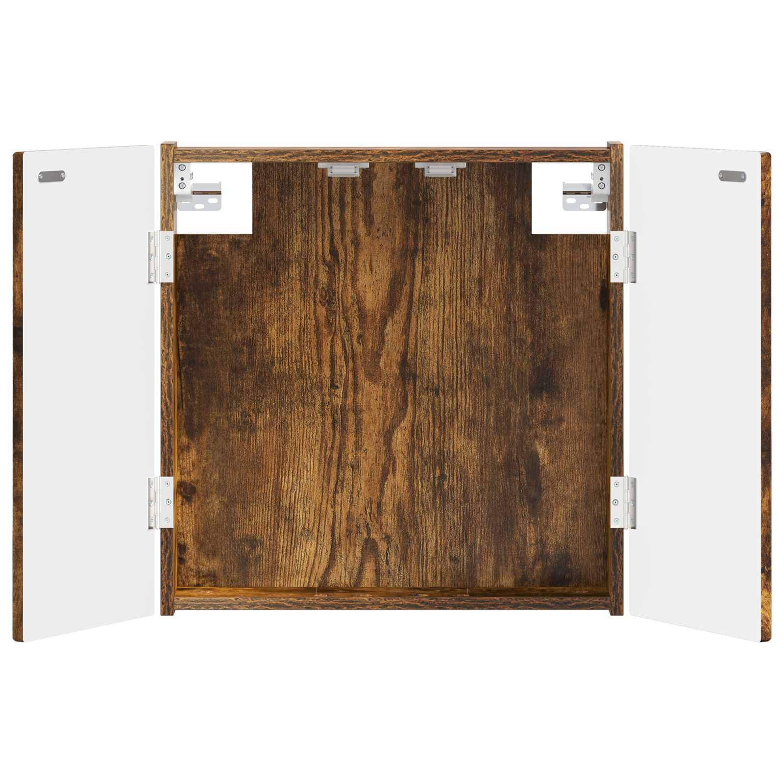 vidaXL Dartboard Cabinet DELFT Smoked Oak 52.5 x 10.5 x 53.5 cm 2