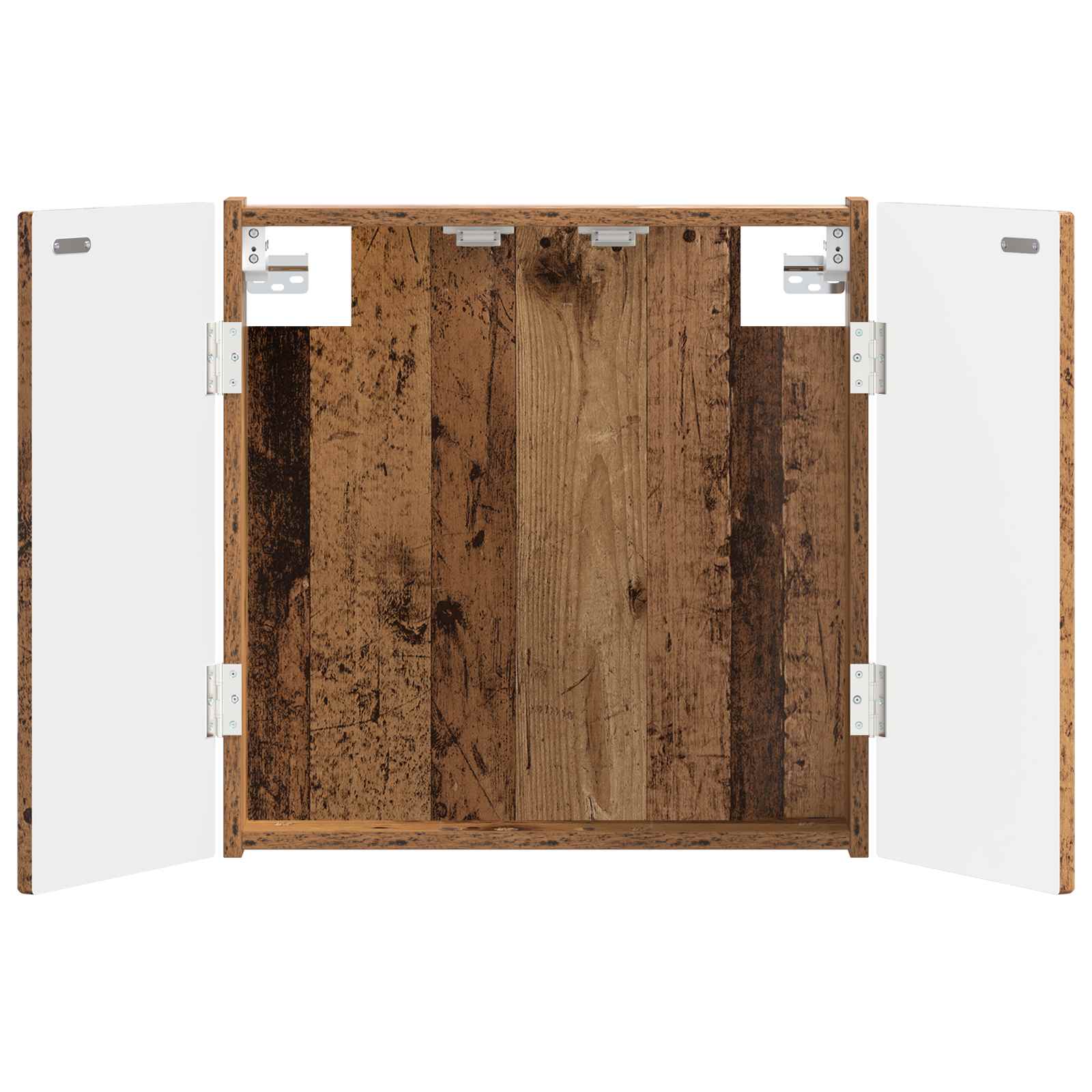 vidaXL Dartboard Cabinet DELFT Old Wood 52.5 x 10.5 x 53.5 cm 2