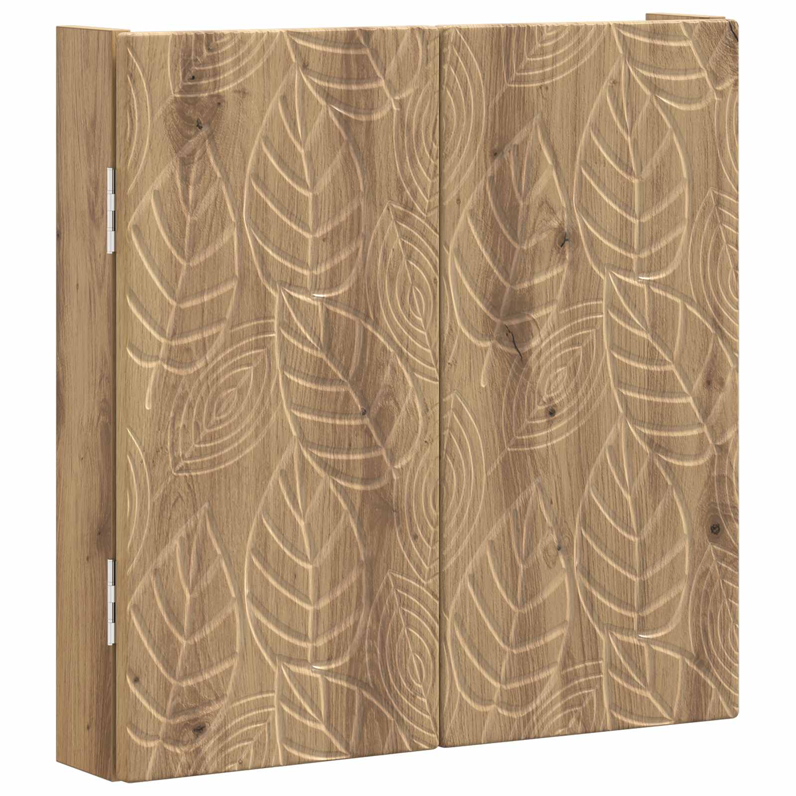 vidaXL Dartboard Cabinet DELFT Artisan Oak 52.5 x 10.5 x 53.5 cm 4