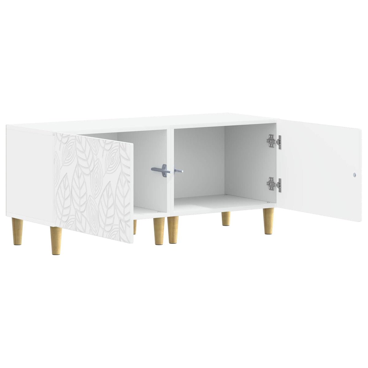 TV Cabinet Engineered Wood White