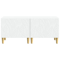 TV Cabinet Engineered Wood White
