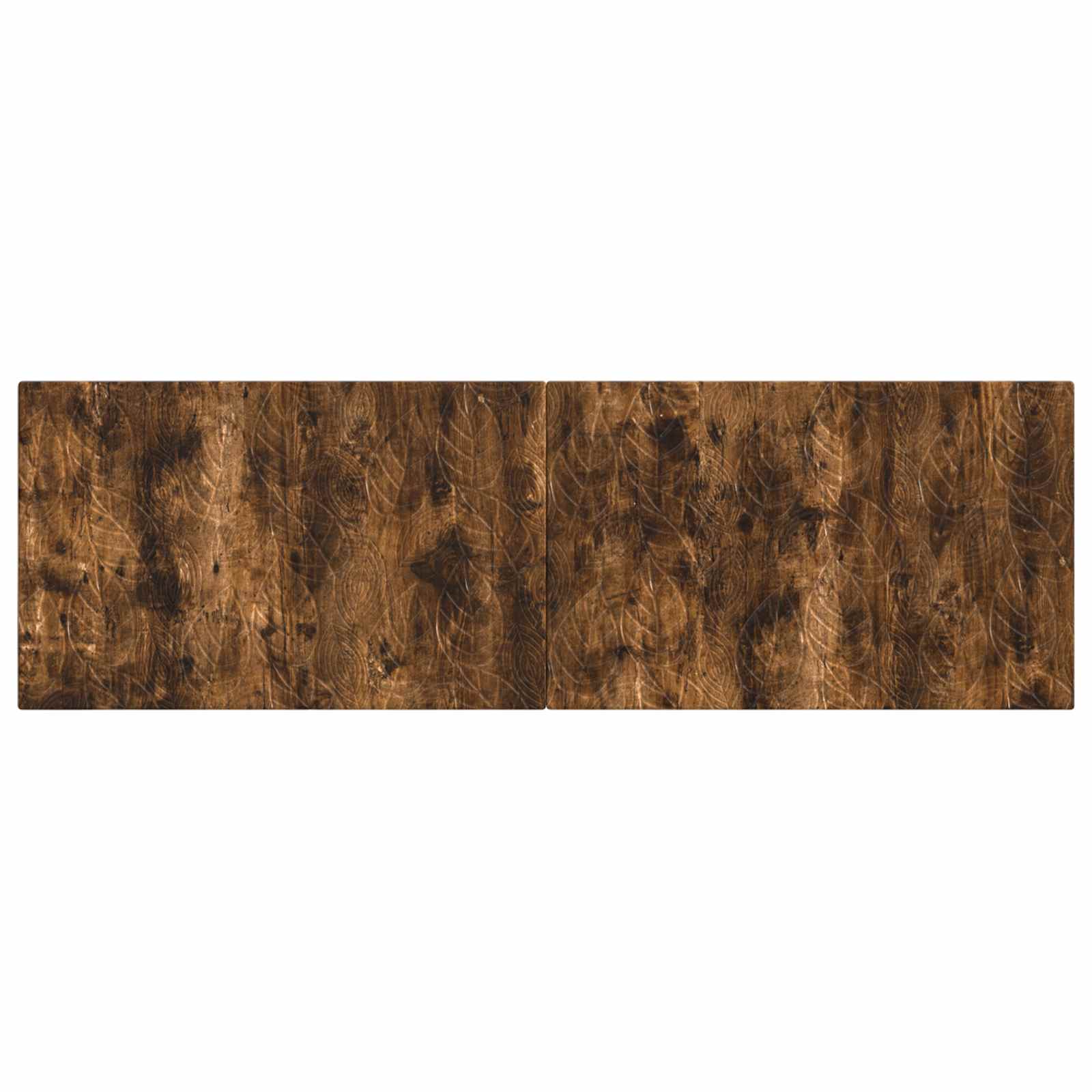 vidaXL Wall-Mounted Headboard DELFT Smoked Oak Engineered Wood 3