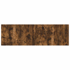 vidaXL Wall-Mounted Headboard DELFT Smoked Oak Engineered Wood 3