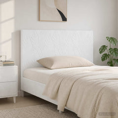 vidaXL Wall-Mounted Headboard DELFT High Gloss White Engineered Wood 1