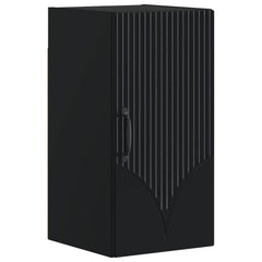 vidaXL Bathroom Wall Cabinet HOORN Black 30 x 31 x 59 cm 2