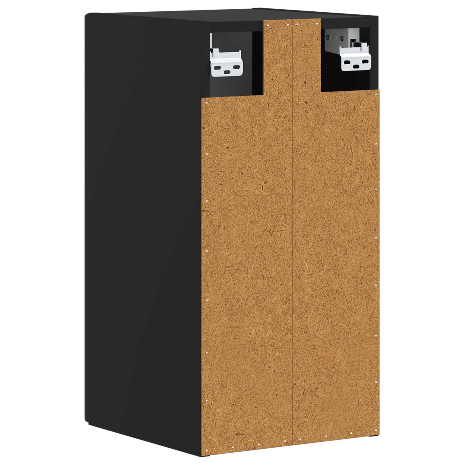 vidaXL Bathroom Wall Cabinet HOORN Black 30 x 31 x 59 cm 6