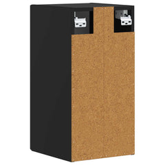 vidaXL Bathroom Wall Cabinet HOORN Black 30 x 31 x 59 cm 6