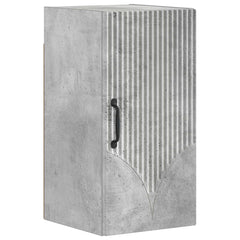 vidaXL Bathroom Wall Cabinet HOORN Concrete Grey 30 x 31 x 59 cm 2