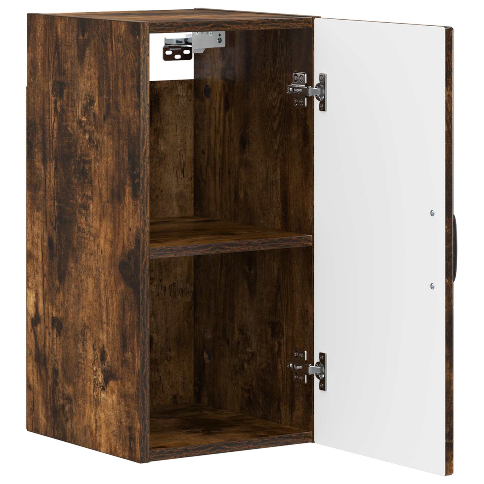 vidaXL Bathroom Wall Cabinet HOORN Smoked Oak 30 x 31 x 59 cm 3