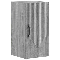 vidaXL Bathroom Wall Cabinet HOORN Grey Sonoma 30 x 31 x 59 cm 2