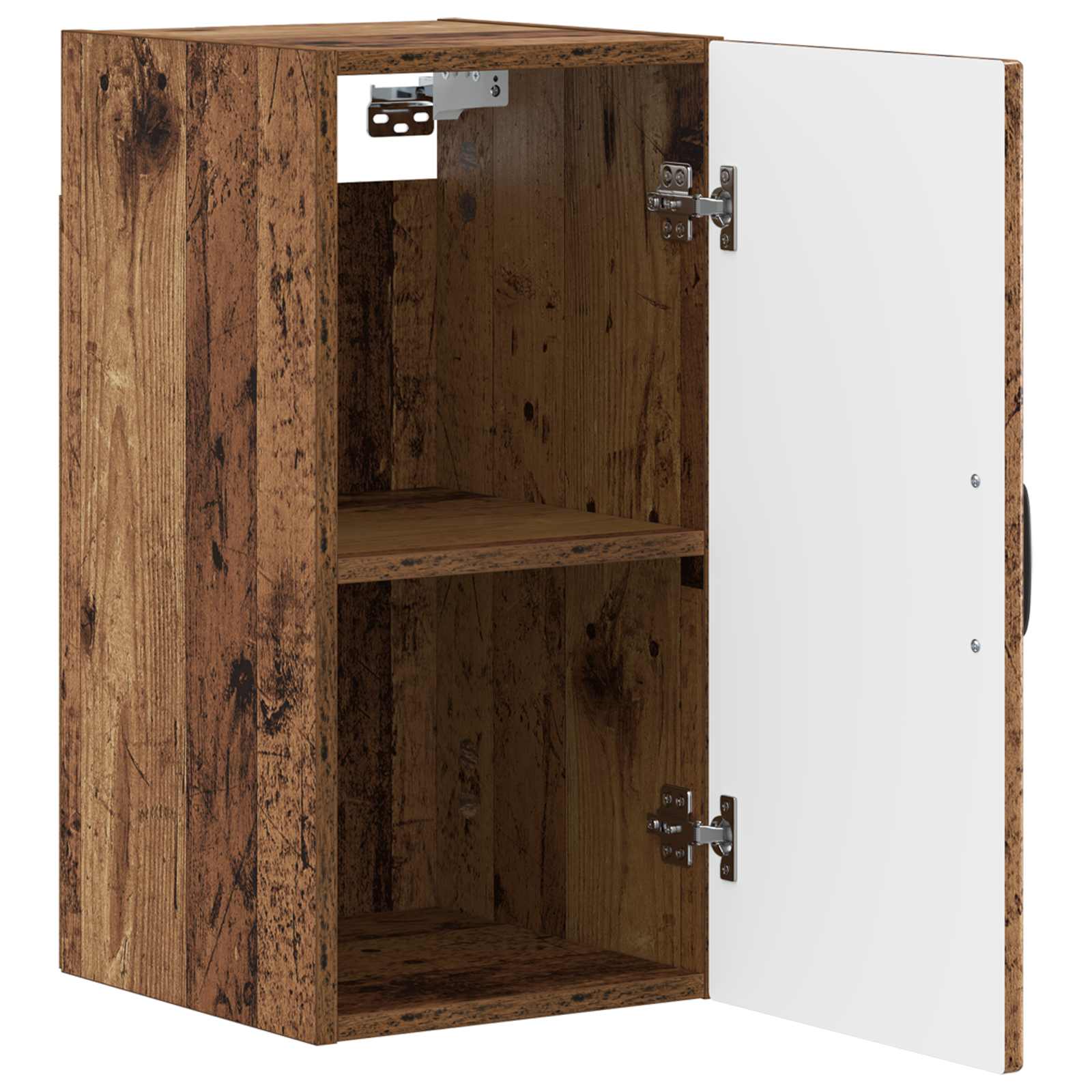 vidaXL Bathroom Wall Cabinet HOORN Old Wood 30 x 31 x 59 cm 3