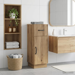 Bathroom Storage Cainet HOORN 30 x 31 x 77 cm Artisan oak