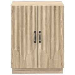 vidaXL Bathroom Storage Cainet HOORN Sonoma Oak 59.5 x 31 x 77 cm 4