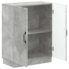 vidaXL Bathroom Storage Cainet HOORN Concrete Grey 59.5 x 31 x 77 cm 3