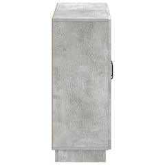 vidaXL Bathroom Storage Cainet HOORN Concrete Grey 59.5 x 31 x 77 cm 5
