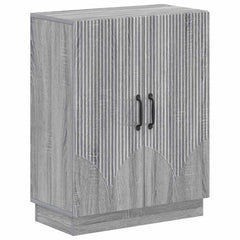 vidaXL Bathroom Storage Cainet HOORN Grey Sonoma 59.5 x 31 x 77 cm 2