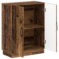 vidaXL Bathroom Storage Cainet HOORN Old Wood 59.5 x 31 x 77 cm 3