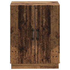 vidaXL Bathroom Storage Cainet HOORN Old Wood 59.5 x 31 x 77 cm 4