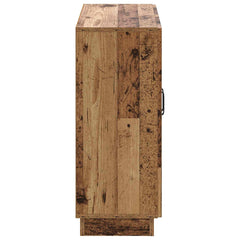 vidaXL Bathroom Storage Cainet HOORN Old Wood 59.5 x 31 x 77 cm 5