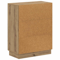 vidaXL Bathroom Storage Cainet HOORN Artisan Oak 59.5 x 31 x 77 cm 6