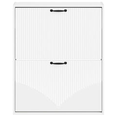 vidaXL Wall-Mounted Shoe Cabinet HOORN 71 x 17 x 86 cm Engineered Wood 4