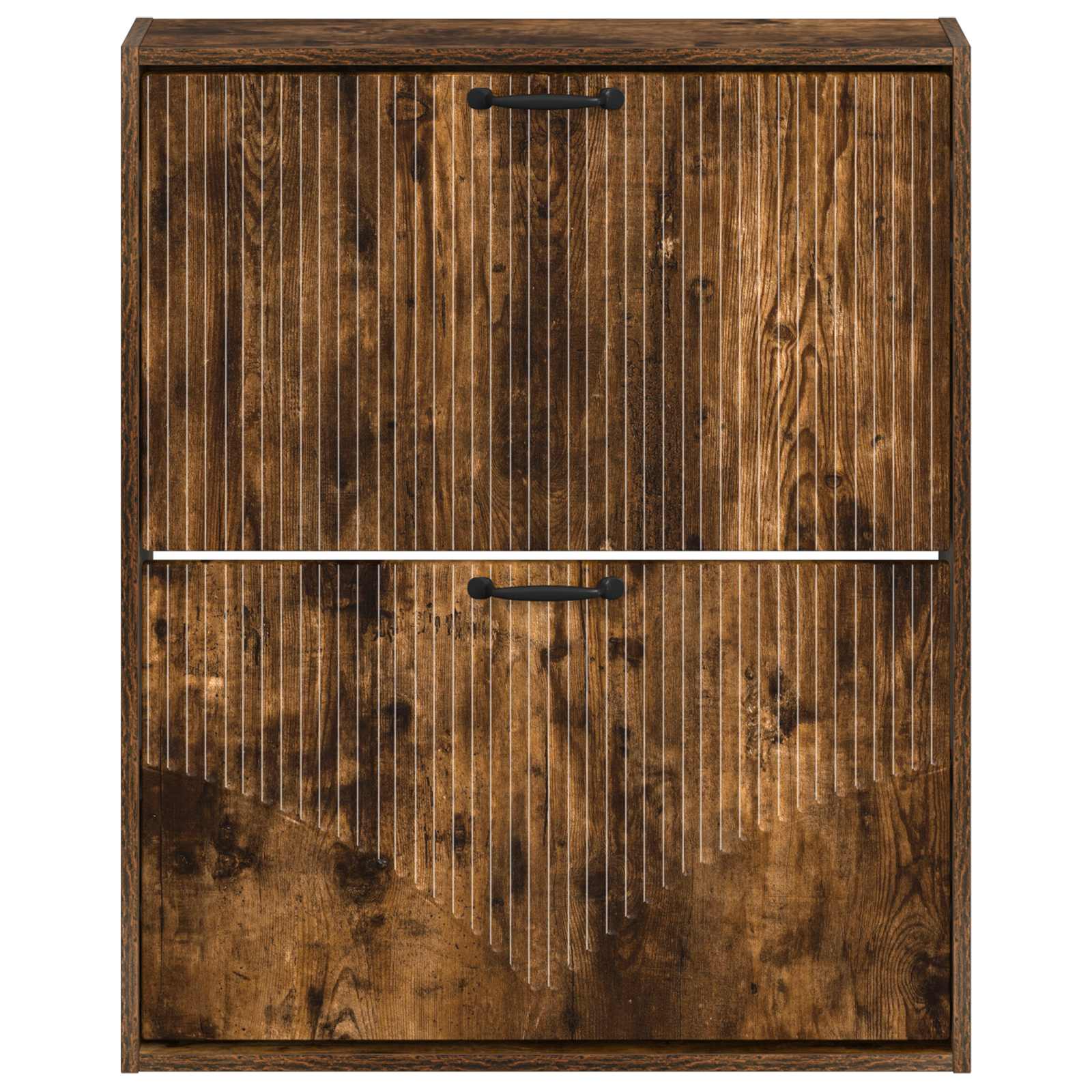 vidaXL Wall-Mounted Shoe Cabinet HOORN 71 x 17 x 86 cm Engineered Wood 4