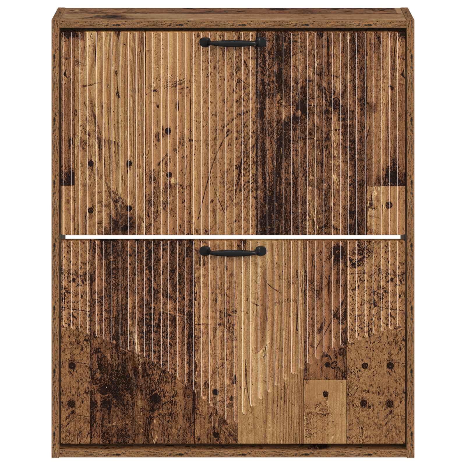 vidaXL Wall-Mounted Shoe Cabinet HOORN 71 x 17 x 86 cm Engineered Wood 4