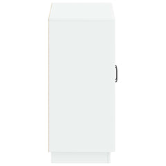 vidaXL Shoe Cabinet HOORN 59.5 x 39.5 x 87 cm Engineered Wood White 5