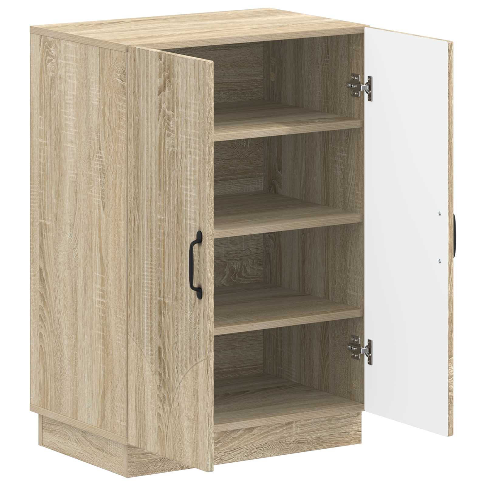vidaXL Shoe Cabinet HOORN 59.5 x 39.5 x 87 cm Engineered Wood 3