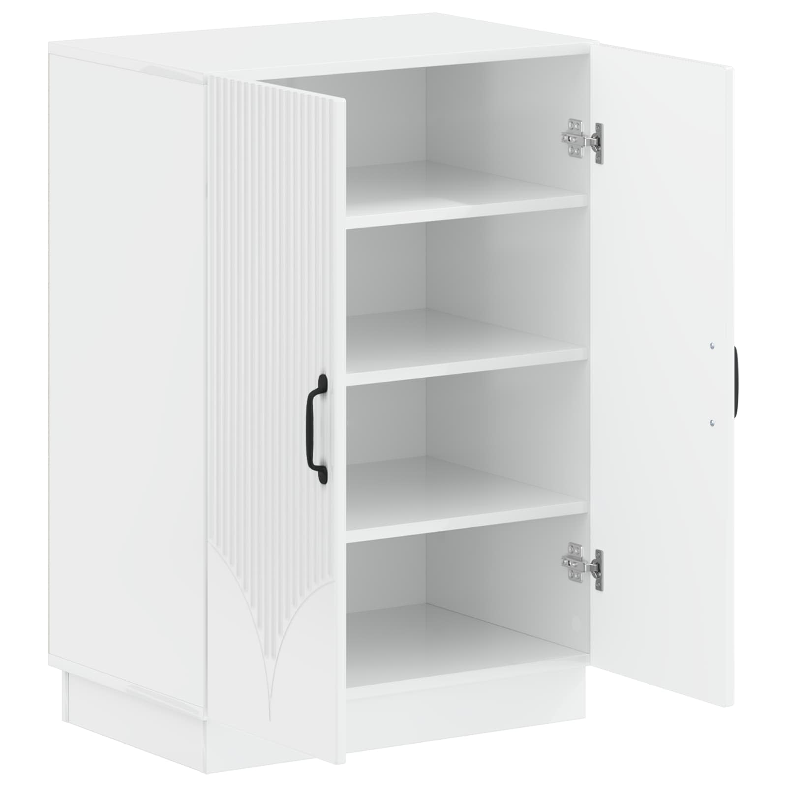 vidaXL Shoe Cabinet HOORN 59.5 x 39.5 x 87 cm Engineered Wood 3