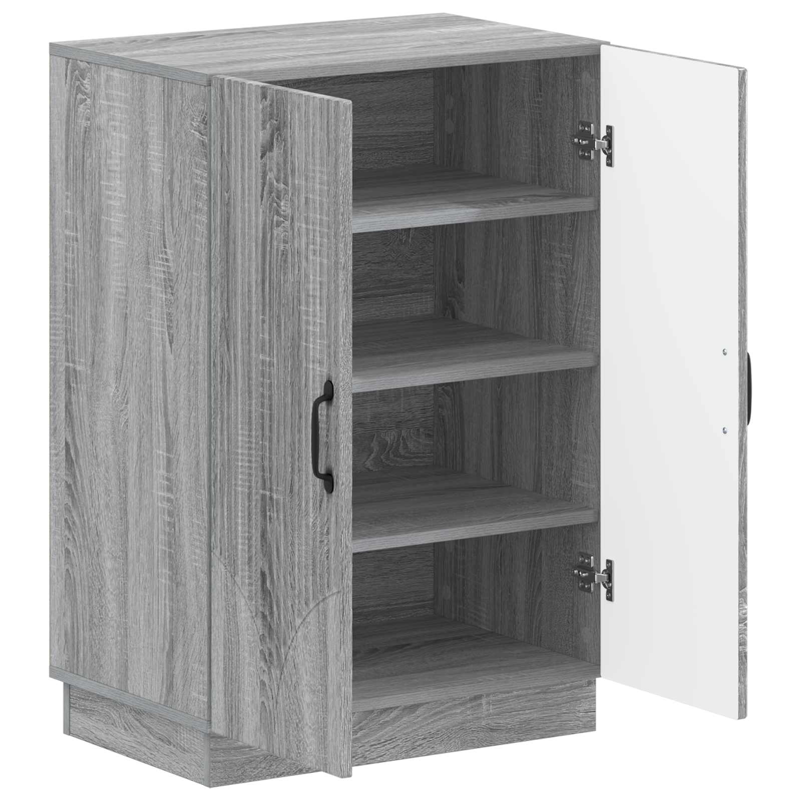 vidaXL Shoe Cabinet HOORN 59.5 x 39.5 x 87 cm Engineered Wood 3