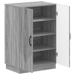 vidaXL Shoe Cabinet HOORN 59.5 x 39.5 x 87 cm Engineered Wood 3